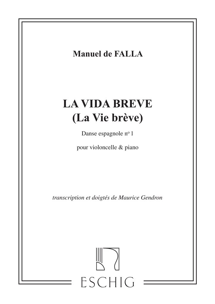 Vie Breve Danse N 1